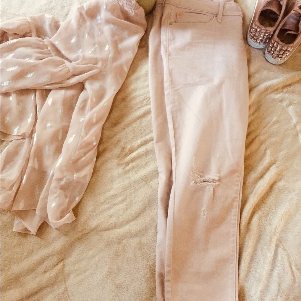 Junior Size Denizen Boyfriend Jeans